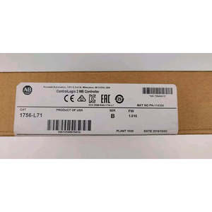 Contrôleurs dédiés Allen Bradley ControlLogix 1756-L71 PAC pour la programmation PLC, contrôle industriel RS485, neufs et d'occasion - Product Image 1