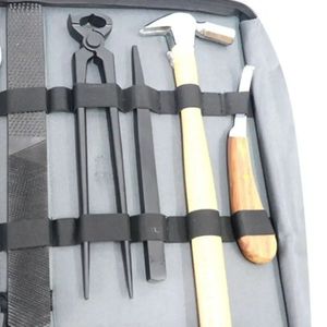 High Quality DEBONAIRII Farrier Tools Kit Professional Horse Dog Goat Sheep Livestock <b>Veterinary</b> <b>Surgical</b> <b>Instruments</b> Reusable - Product Image 4