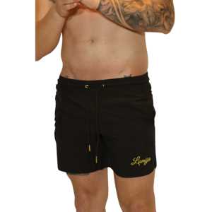 Maillot de bain Lumija Short de bain long noir taille S pour homme Short de bain et maillot de bain - Product Image 2