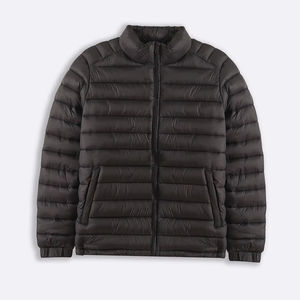 New Design 2025 Wholesale Custom Men Down Puffer <b>Jacket</b> <b>Packable</b> Lightweight Puffy Hooded Winter Light Weight - Product Image 1