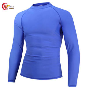 เสื้อแร็ชการ์ดสำหรับผู้ชายแบบเรียบง่ายเสื้อแร็ชการ์ดสำหรับผู้ชายทำตามสั่งแบบเรียบง่าย - Product Image 2