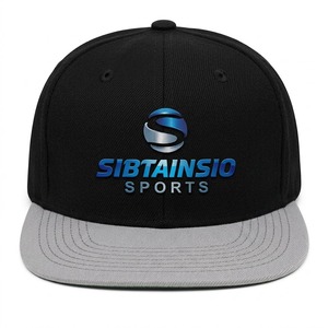 Casquette Trucker Snapback 5 Panneaux Personnalisable avec Logo Brodé OEM – Design sur Mesure Noir et Gris - Product Image 6