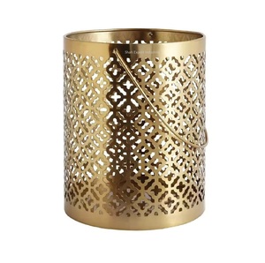 <b>Copper</b> Antique Round Metal Votive <b>Candle</b> <b>Holder</b> Tree Cut Design for Home Weddings Events Decoration <b>Candle</b> Votive - Product Image 5