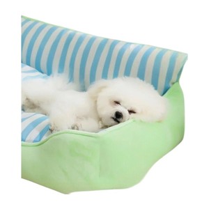 Coussin de voyage moderne et doux pour chien et chat, tapis de couchage rafraîchissant – Anti-morsure, motif animalier, polyester et coton, utilisation toutes saisons - Product Image 2