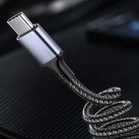 Kabel Spring Tipe C Retractable untuk CarPlay PD Pengisian Cepat, Kabel Data PVC Terjalin, Berbagai Panjang, OEM