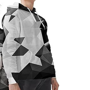 เสื้อมีฮู้ดผ้าเกล็ดปลาสำหรับผู้ชายเสื้อฮู้ดแบบสวมศีรษะทรงโอเวอร์ไซส์ผ้าเฟรนช์เทอร์รี่ซีดไปแดดซักได้ - Product Image 5