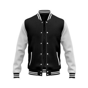 Veste d'université personnalisée chenille serviette broderie zip up polaire coton lettrage basketball veste d'université hommes nouveau OEM couleur personnalisée - Product Image 6
