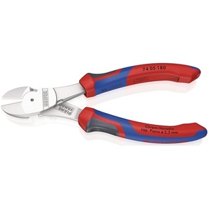 For Industrial Grade Heavy-duty 180mm Metric <b>Side</b> <b>Cutters</b> with Soft Grip Plastic Handles - Product Image 4