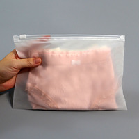 Mini-Netz-Reißverschlusstasche mit Ventil, Anpassbar, LDPE/PE-Material, Recycelbar, Transparent/Matt, Kleidungsbeutel, Bedruckt im Tiefdruckverfahren