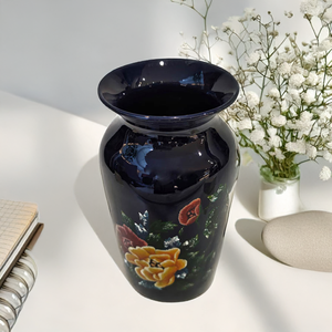 Jarrón de Lacado Ecológico Hecho a Mano en Vietnam, Artesanía Tradicional con Materiales Naturales, Tamaño Personalizado, VietnamCrafts LV6001 - Product Image 6