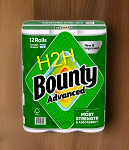 Toallas de Papel Blancas Bounty, Paquete Familiar de 16 Rollos, Tamaño Rápido, 2 Capas, Súper Absorbentes y Duraderas para Uso en la Cocina - Product Image 5