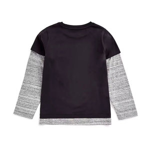 Produit très demandé Dernière collection Chemise à manches doubles pour hommes Chemise à manches doubles teinte unie à vendre - Product Image 2