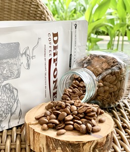 เมล็ดกาแฟโรบัสต้าคั่วคุณภาพพรีเมียม จำหน่ายแบบขายส่ง สะอาด/กระบวนการฮันนี่ ขนาดกรอง 16/18 คั่วระดับกลาง แหล่งผลิต จียาไล เวียดนาม - Product Image 1