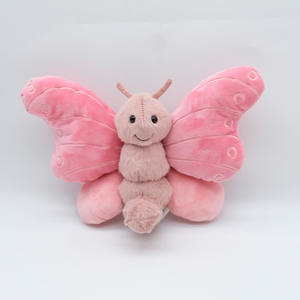 2025 Nueva fábrica directa personalizada Beatrice mariposa peluche Animal juguetes edredón figura personaje para niños cumpleaños malla - Product Image 3