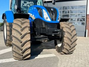 Tout nouveau tracteur à roues Holland T6.180 d'occasion moteur 90HP Fawde avec boîte de vitesses et pompe à vendre - Product Image 3