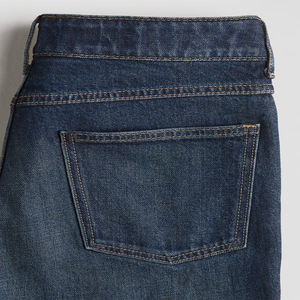 Jeans à jambes larges de style moderne décontracté pour homme, coupe confortable, vêtements de rue décontractés d'été, nouvelle arrivée, jeans en denim, pantalon extensible, OEM - Product Image 5