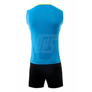 Ensemble d'uniformes de volley-ball en gros avec tailles et couleurs personnalisées pour les commandes de groupe Uniformes de volley-ball pour hommes - Product Image 5