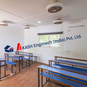 Solución Versátil de Contenedores de Almacenamiento de Acero con Panel Sándwich, Impermeables, Resistentes, con Certificación ISO9001, para Escuelas y Oficinas - Product Image 4