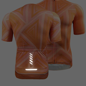 Concevez votre propre maillot de cyclisme pour homme à manches longues, style fermeture éclair intégrale, poches arrière, options de personnalisation de l'équipe, options OEM - Product Image 4