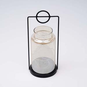New Arrival <b>Tea</b> <b>Light</b> Holder With Glass Votive Metal Christmas Decoration for Parties-Iron Candle Stand with Box Packaging - Product Image 4