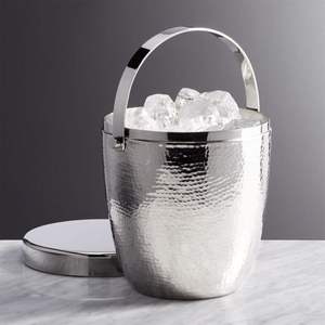 Barware Custom Wine Cooler With Handle Silver High Polished <b>Small</b> Light Embossed New Amazing Wine Cooler Ice <b>Bucket</b> Pot - Product Image 5