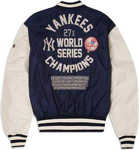 Chaqueta Bomber de Baloncesto para Hombre, Estilo NY Yankees, MA1, Liga de Béisbol, Vintage, Nueva York, Chaqueta Universitaria de Poliéster - Product Image 2