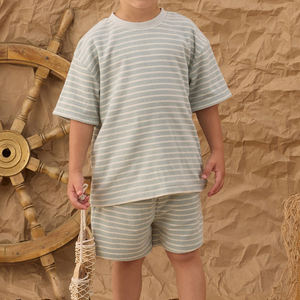 T-shirt pour enfants en coton biologique, t-shirts en tissu éponge pour garçons, t-shirt personnalisé pour enfants, vêtements écologiques pour enfants, t-shirts pour enfants - Product Image 6