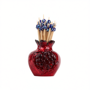 Polyester Pomegranate <b>Toothpick</b> Holder - Product Image 2