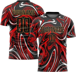 Camiseta de fútbol con logotipo personalizado de alta calidad, uniforme de entrenamiento deportivo, camisetas de fútbol para adultos de Francia - Product Image 3