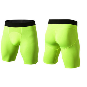 Pantalones cortos de compresión para gimnasio MMA de estilo callejero para hombre, respetuosos con el medio ambiente, algodón sublimado, licra, cintura elástica, logotipo de cierre - Product Image 1