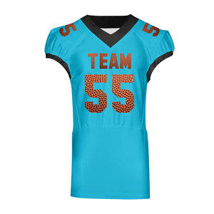 Maillots de football américain sur mesure de haute qualité vêtements d'équipe maillot de football américain personnalisé disponible en plusieurs tailles - Product Image 1