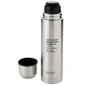 Bicchiere termico Sullivan in acciaio inossidabile da 750 ml con isolamento sottovuoto - Product Image 3