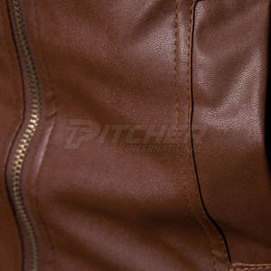 Chaqueta de Cuero Vacuno de Alta Calidad con Logotipo Personalizado en la Parte Delantera, Chaqueta de Invierno Ecológica para Hombre - Product Image 5