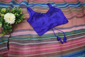 Georgette-saree con estampado Digital para mujer, diseño único para boda, diseño indio, venta al por mayor, de la India - Product Image 4