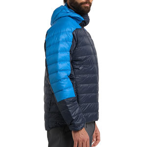 Veste en duvet pour hommes manteaux en duvet de canard personnalisés de haute qualité épais et chauds à capuche noir hiver veste coupe-vent grande taille pour hommes veste bouffante - Product Image 2