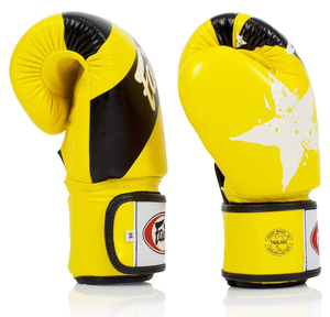 Gants d'entraînement de Muay Thai, de kick-boxing et de MMA de style Fairtex, best-sellers, haute qualité, 8 oz, 12 oz, 16 oz, cuir, poignées de main pour l'extérieur - Product Image 4
