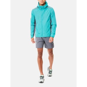 Hot Girl's Black Crop Short Conjunto de cortavientos de dos piezas Personalizado Casual Piping Work Nylon Chaqueta de dos piezas Conjuntos cortos - Product Image 6