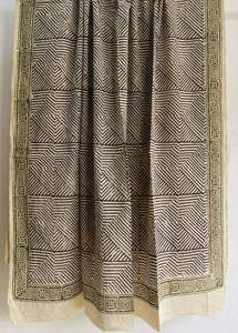 Jaipur Écharpe en coton 100% imprimée à la main Jaipur Écharpe respirante artisanale traditionnelle Boho Chic Écharpe en coton doux faite à la main - Product Image 2