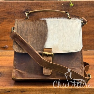 กระเป๋าสะพายหนังวัวขนสัตว์แบบตะวันตกกระเป๋าถือมาใหม่กระเป๋าถือขนแบบโบฮีเมียนขนสัตว์ขายดีกระเป๋าอเนกประสงค์สำหรับผู้หญิง - Product Image 1