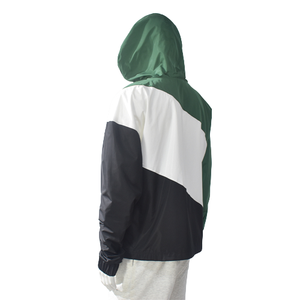 OEM pull à capuche en coton personnalisé broderie à séchage rapide colorblock avec poche léger imperméable saison d'hiver approvisionnement ODM - Product Image 2