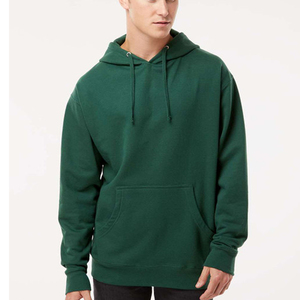 Sweat à capuche Independent Trading Co unisexe gris chiné - Product Image 4