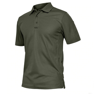 Venta al por mayor transpirable calidad superior hombres Polo camisa de manga corta 3 botones cierre Polo camisa nueva ropa al por mayor - Product Image 3
