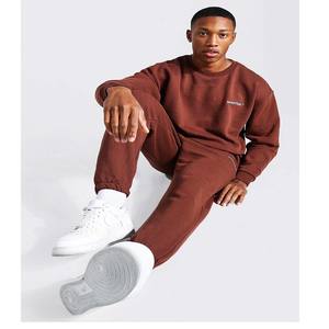 Ensemble de survêtement pour hommes avec logo personnalisé Vente en gros Marque privée Vêtements de sport pour hommes Sweats à capuche Jogging Ensemble de survêtements 2 pièces - Product Image 5