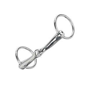 Vente chaude cheval équestre tige droite Bit anglais Shank Bit D-Ring Snaffle confortable Western pâturage en acier inoxydable - Product Image 3