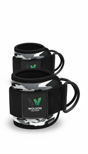 Tobilleras Ajustables de Neopreno para Fitness, para Máquinas de Cable, Diseño Acolchado con Estampado de Camuflaje, Unisex, con Correas. - Product Image 3