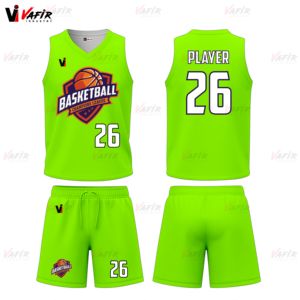 Cómodo conjunto de uniforme de baloncesto transpirable sin mangas que absorbe el sudor pantalones cortos equipo deportivo para ejercicio de verano vafir - Product Image 3