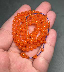 Bakelite Muslim Prayer Rosary Tabih Rosary Resin <b>Red</b> Color Bakelite High Quality <b>Material</b> Made in India - Product Image 5
