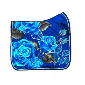 Tapis de selle anglais de dressage en coton conçus sur mesure, taille colorée, adaptable avec doublure en polaire, tapis de selle de cheval sublimés - Product Image 5