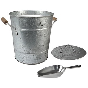 Seau à glace en acier inoxydable à double paroi de qualité export, design moderne et actuel, avec pinces, pour la maison et les hôtels 2026 - Product Image 1