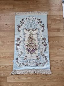 เสื่อสวดมนต์ของชาวมุสลิมเครื่องทำจากผ้าฝ้ายตุรกีทนทานสำหรับเดินทางใช้ในบ้าน - Product Image 3